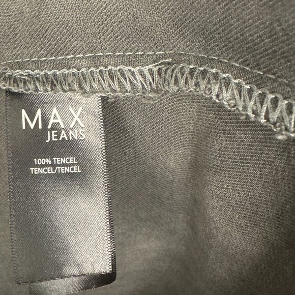 Max Jeans Lightweight Tencel Jacket Mineral Wash Gray Drape Front Small - Picture 6 of 8
